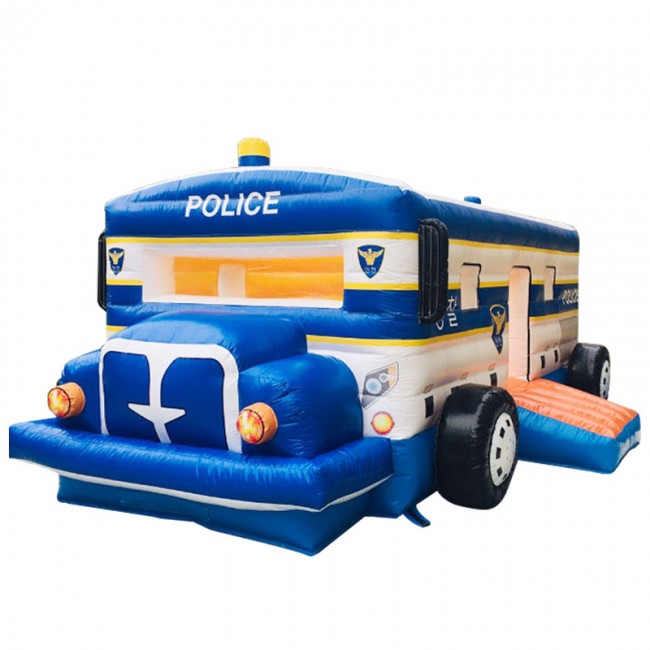 경찰 버스 에어바운스(3m×6m)