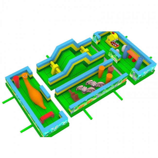 공룡 테마 에어바운스(12m×6m)
