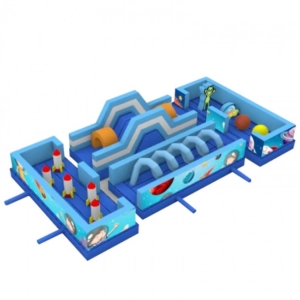 우주 테마 에어바운스(12m×6m)
