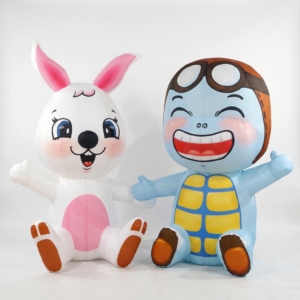 토끼 거북이 조형물